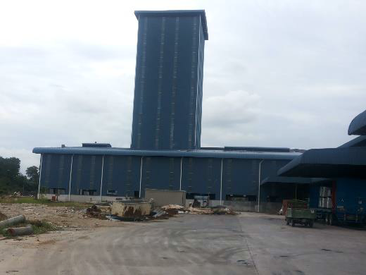 Civil and Steel fabrication and erection work of Beading Plant in association with CCL Engineering Sdn Bhd